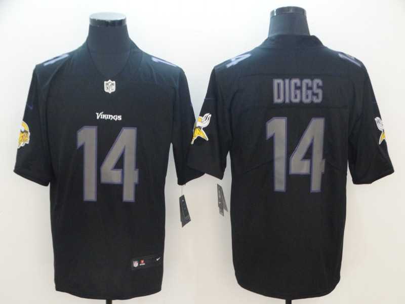 Nike Vikings 14 Stefon Diggs Black Impact Rush Limited Jersey,We sell and wholesale Nike Vikings 14 Stefon Diggs Black Impact Rush Limited Jersey on line form chian!